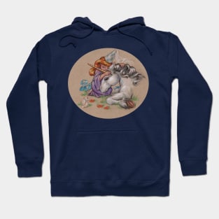 Young Princess and her Unicorn Friend Hoodie